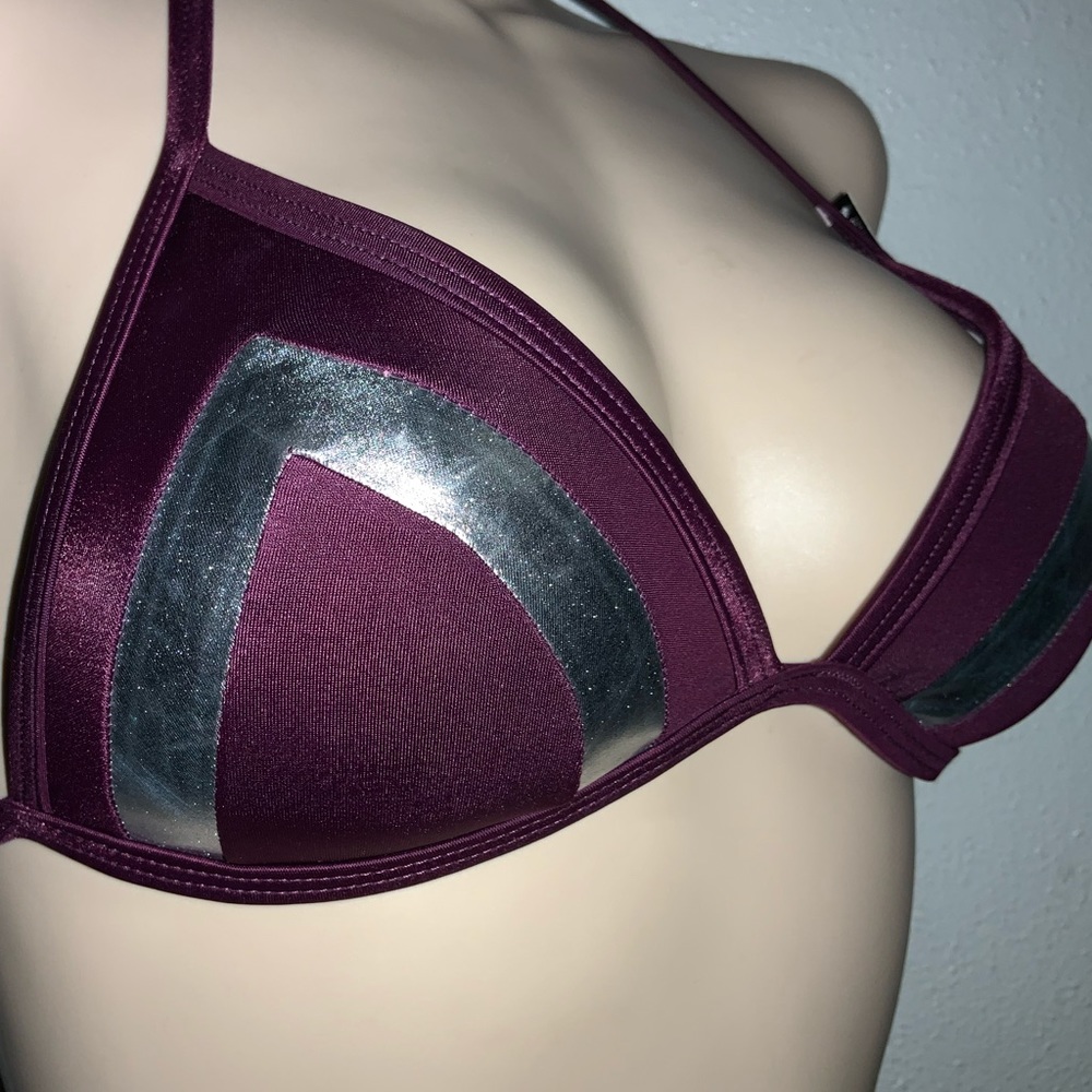 NWT VICTORIA’S SECRET PINK Push Up Swim Top Bikini - Picture 3 of 8